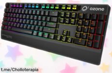 Teclado mecánico Ozone Gaming Gear Strike Pro Spectra a precio loco: jugabilidad imbatible y personalización RGB que cada gamer necesita. ¡No dejes escapar este super chollo!