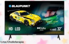 Televisor LED 32 Blaupunkt con imagen nítida y sonido envolvente, ¡ofertón irrepetible para disfrutar como nunca! No dejes escapar esta oportunidad única.