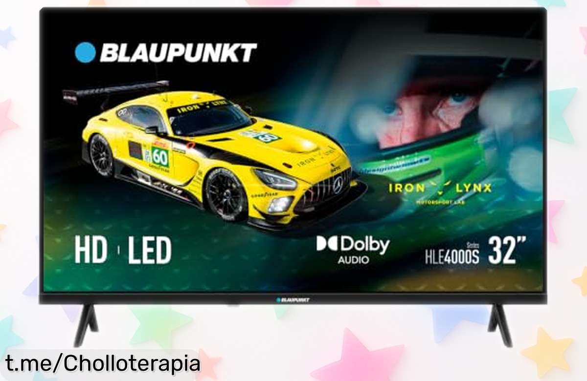Televisor LED 32 Blaupunkt con imagen nítida y sonido envolvente, ¡ofertón irrepetible para disfrutar como nunca! No dejes escapar esta oportunidad única.