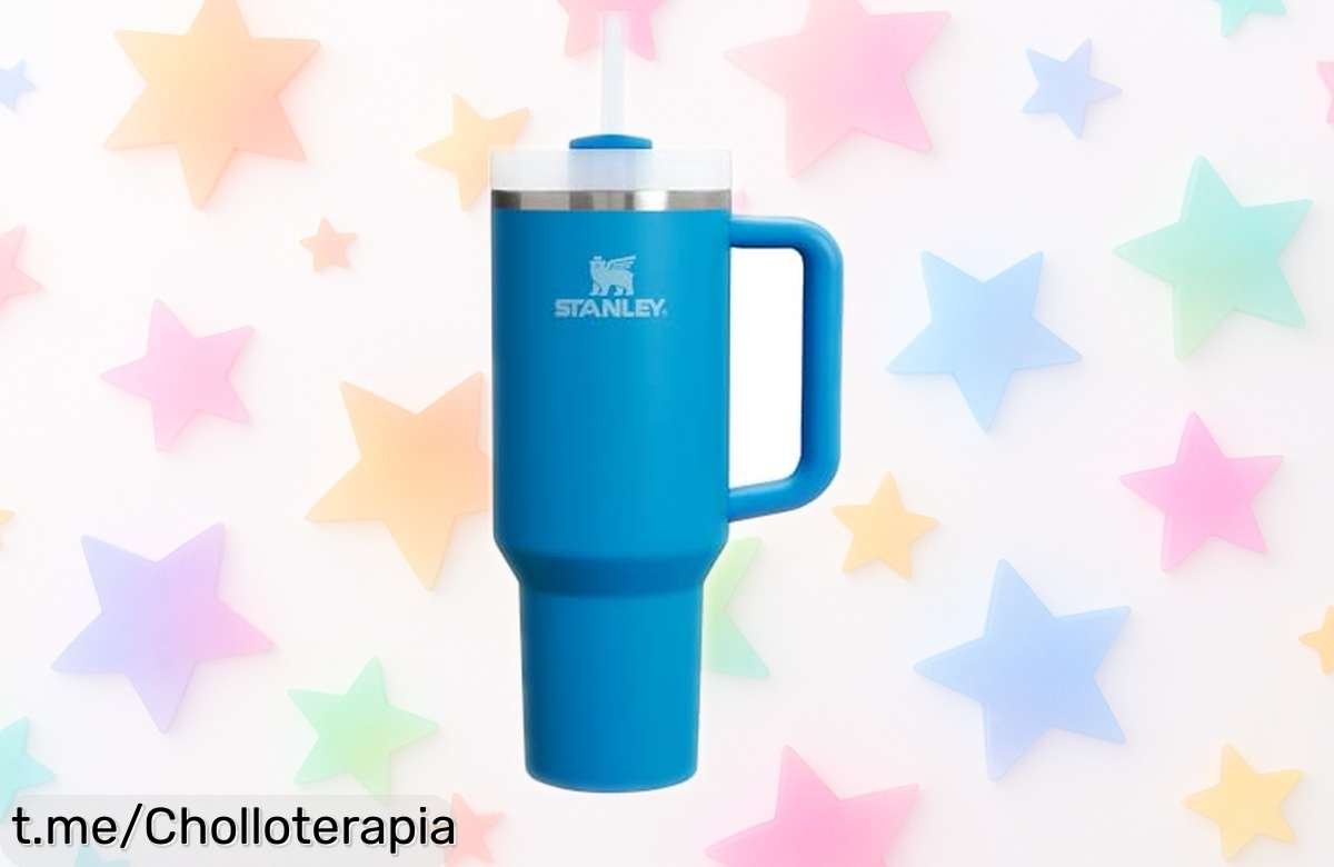 Termo Stanley Quencher H2.0 de 1,2L: ¡Conserva el frío hasta 48 horas! Aprovecha este ofertón irresistible y disfruta de cada sorbo como tú quieras. ¡Hazlo tuyo ya!
