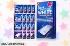 Tiras blanqueadoras para dientes: ¡42 piezas en oferta, elimina manchas al instante y luce una sonrisa radiante sin gastar mucho! Aprovecha este chollo antes de que se agote.