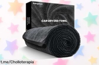 Toalla de microfibra XXL Autreykorn: ¡ofertón que no se repetirá! Deja tu coche reluciente sin rayas en un instante, aprovecha esta oportunidad y atrapa la limpieza perfecta.