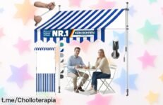 Toldo KESSER® para balcón con manivela y resistencia al agua a un precio que está regalado, disfruta del verano bajo la sombra que tú elijas antes de que se agoten.