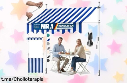 Toldo KESSER® para balcón con manivela y resistencia al agua a un precio que está regalado, disfruta del verano bajo la sombra que tú elijas antes de que se agoten.