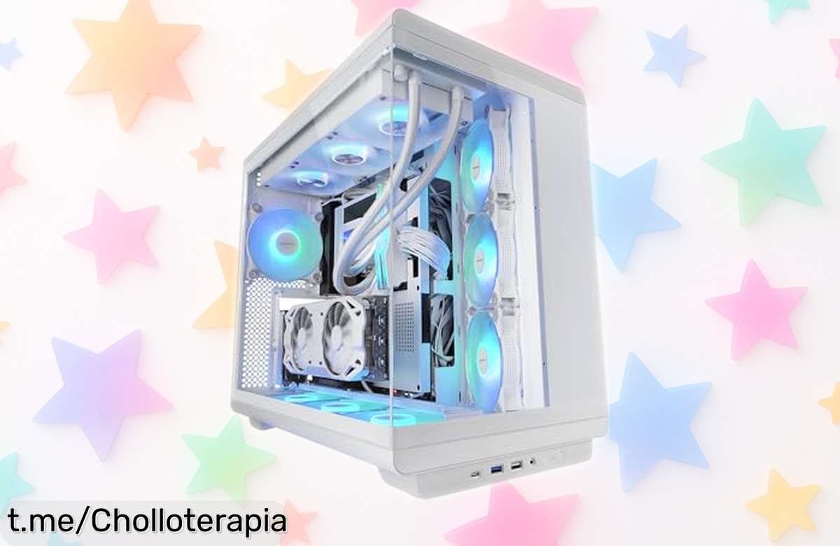 Torre gaming Mars Gaming MC REV con cristal templado y ventilación que hará que tu setup brille por su frescura, ¡no dejes escapar este super chollo!