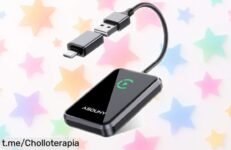 Transforma tu CarPlay con cable en inalámbrico al instante con el adaptador ASOUNY, desconéctate del lío ahora mismo y siente la libertad de conducción que te mereces.