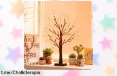 Transforma tu espacio con la cadena de luces LED Wpdash y crea un ambiente único; decoración original a precio regalado, ¡no te lo pierdas!