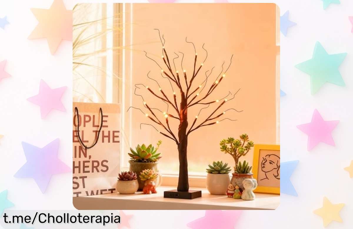 Transforma tu espacio con la cadena de luces LED Wpdash y crea un ambiente único; decoración original a precio regalado, ¡no te lo pierdas!
