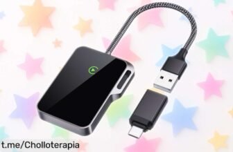 Transforma tu experiencia de conducción con el adaptador Lourcel 2024 para Carplay inalámbrico, disfruta la ruta sin cables y vive cada viaje como una auténtica aventura.