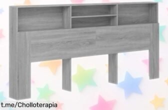 Transforma tu habitación con el mueble cabecero vidaXL: espacio extra y orden al mejor precio, ¡es una oferta que debes aprovechar ya!
