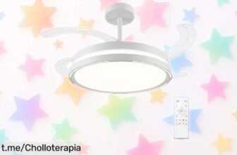 Ventilador de techo Azorex con luz LED y mando a distancia, controla el clima como quieras por un precio regalado que no puedes dejar escapar. ¡Consíguelo ya!