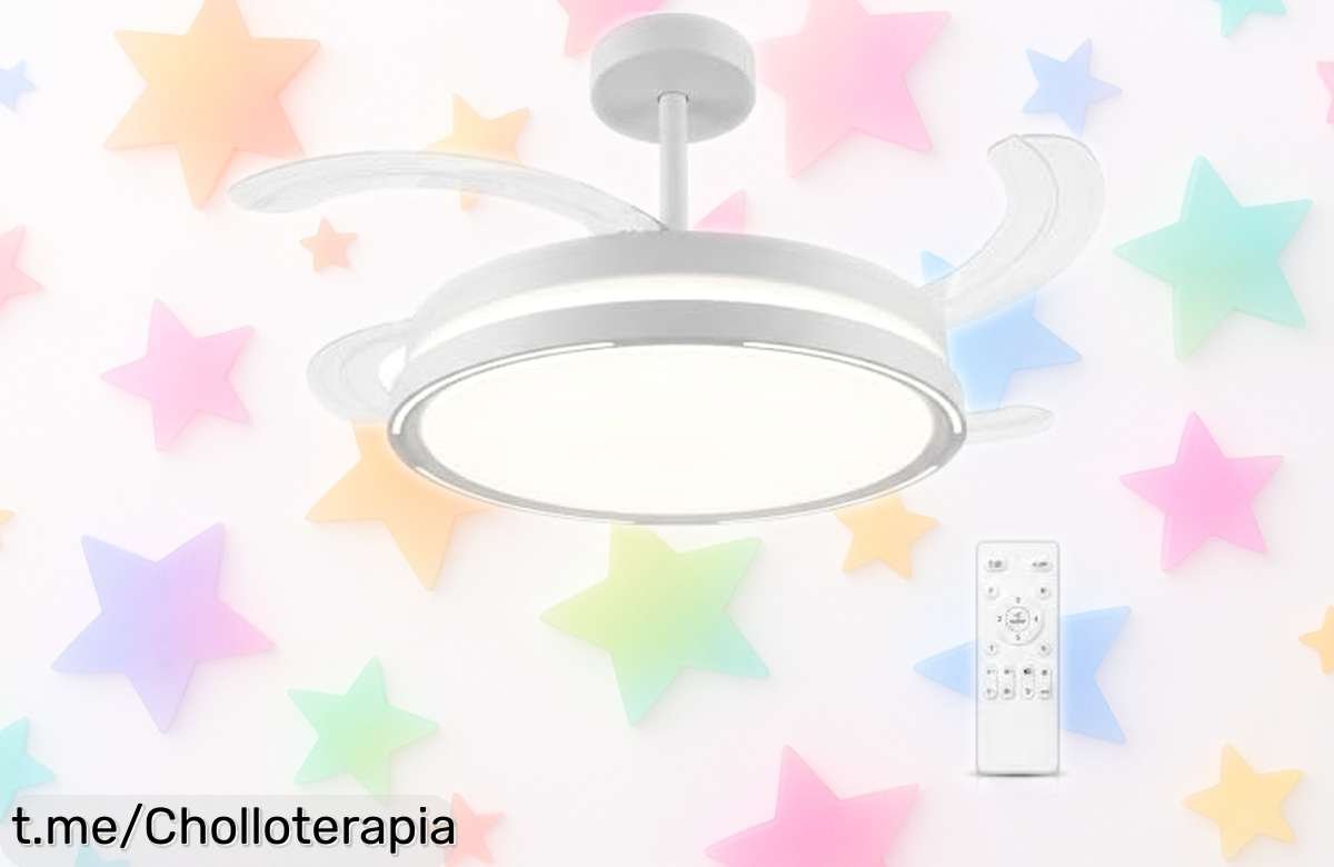 Ventilador de techo Azorex con luz LED y mando a distancia, controla el clima como quieras por un precio regalado que no puedes dejar escapar. ¡Consíguelo ya!
