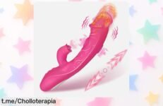 Vibrador realista A26050403 con 10 potentes modos de vibración y diseño impermeable, ahora a un precio increíble que hará tus momentos más intensos. ¡Hazte con él ya!