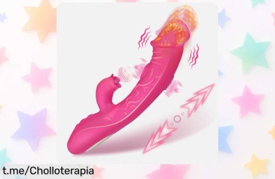 Vibrador realista A26050403 con 10 potentes modos de vibración y diseño impermeable, ahora a un precio increíble que hará tus momentos más intensos. ¡Hazte con él ya!
