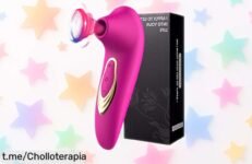 Vibrador succionador para clítoris y pezones con 5 velocidades rebajado a un precio loco, ¡dale un gustazo a tus sentidos que esta oferta no se repetirá!