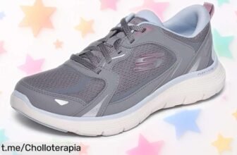 Zapatillas Skechers Flex Appeal 5.0 Retro Rush a precio loco, con frescura y amortiguación que miman tus pies; aprovecha este chollo antes de que se acabe.