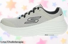 Zapatillas Skechers para hombre con pisada ligera, ¡rebajadas a un precio que no podrás dejar escapar! Disfruta de la frescura y comodidad todo el día.