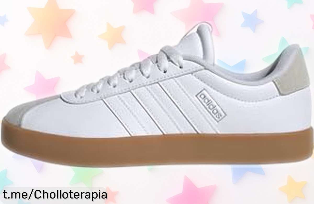 Zapatillas adidas VL Court 3.0 con diseño clásico y suela duradera a precio loco, ¡no pierdas esta oportunidad de lucir elegante mientras disfrutas la calidad!
