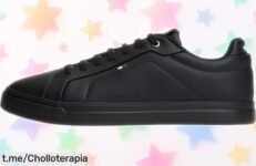 Zapatillas bajas Tommy Hilfiger Icon Court para hombre a precio rebajado, un ofertón que te hará destacar y sentirte único sin gastar de más. ¡No lo dejes escapar!