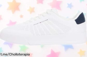 Zapatillas bajas para hombre Tommy Hilfiger TH Court Knit a precio de locura, con diseño clásico y calidad que enamora. No dejes pasar este chollo único que se va volando.