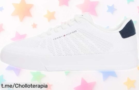 Zapatillas bajas para hombre Tommy Hilfiger TH Court Knit a precio de locura, con diseño clásico y calidad que enamora. No dejes pasar este chollo único que se va volando.