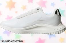 Zapatillas de mujer Calvin Klein Runner con diseño minimalista a un precio de escándalo, no te quedes sin ellas y destaca en cada paso que des.