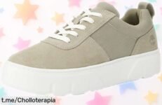 Zapatillas de mujer Timberland Laurel Court, modernas y ligeras ¡Aprovecha este precio de escándalo y camina a tope con estilo!