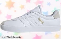 Zapatillas de mujer adidas Vl Court 3.0 a precio loco, diseño atemporal y materiales resistentes para brillar sin complicaciones. ¡No dejes pasar este chollazo!