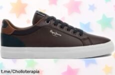 Zapatillas de piel Pepe Jeans Kenton Court en marrón a un precio escandaloso, ¡perfectas para cada ocasión y hay talla para todos! No te quedes sin las tuyas, la oportunidad es ahora.