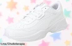 Zapatillas deportivas para mujer Puma Cilia Mode, un ofertón noventero que no puedes dejar pasar: ¡sal a conquistar el mundo con estilo y energía ya!