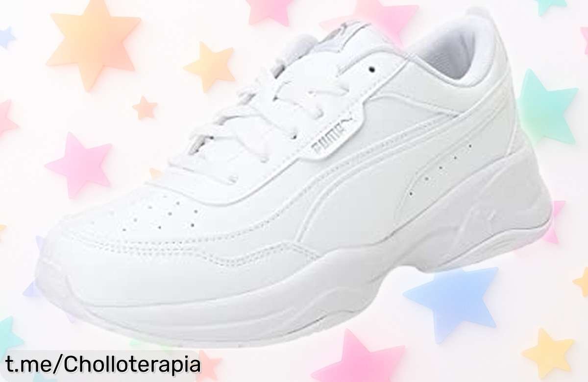 Zapatillas deportivas para mujer Puma Cilia Mode, un ofertón noventero que no puedes dejar pasar: ¡sal a conquistar el mundo con estilo y energía ya!