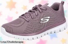 Zapatillas mujer Skechers Graceful Get Connected, un super chollo para tus pies que no querrás dejar escapar ¡Hazlas tuyas antes que vuelen!