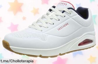 Zapatillas para hombre Skechers Uno Stand On Air, perfecto apoyo antideslizante a un precio que no se repite. ¡No dejes pasar la oportunidad de sentirte genial cada paso!