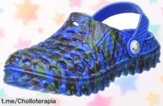 Zuecos de goma Chicco para niñas, súper flexibles y perfectos para playa o piscina a un precio regalado que hará sonreír ¡no te pierdas esta oportunidad!