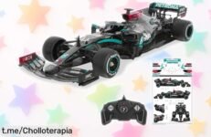 A toda velocidad: sorprendente coche teledirigido Fórmula 1 MercedesAMG W11 a escala 1:18, ¡aprovecha esta oferta increíble y corre hacia la diversión!