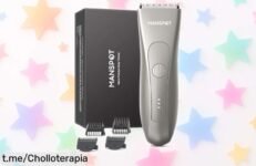 Afeitadora corporal para hombre MANSPOT, ¡motor potente y cuchilla suave a un precio rebajado! Asegura tu mejor look sin tirones. ¡No dejes pasar este chollazo inesperado!