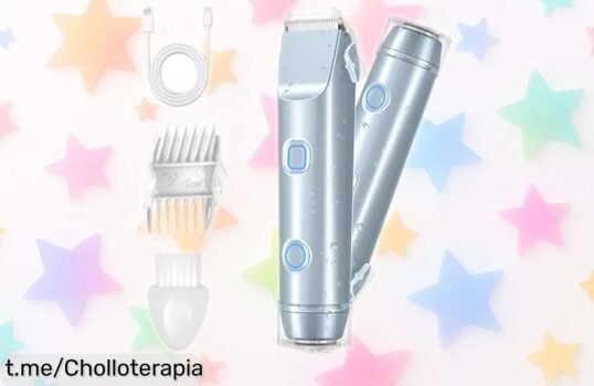 Afeitadora eléctrica femenina XkuiHF con cabezales hipoalergénicos a un precio loco, ¡perfecta para tu bikini o cualquier zona! No dejes escapar esta oportunidad única y cuídate como mereces.