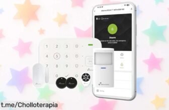 Alarmas WiFi NIVIAN con sensor de movimiento y control por voz, un super chollo que te da seguridad total incluso sin luz: ¡obtén la tuya ya y duerme tranquilo!