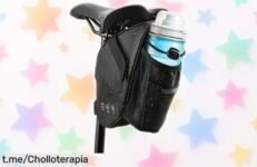 Alforja impermeable CCKOLE para sillín de bici, espacio de 1,5 L y detalle reflectante: ¡rebajado a un precio loco! Protege lo esencial en cada ruta. No te quedes sin ella.