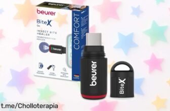 Alivio instantáneo de picaduras: aparato antiinsectos Beurer BiteX Go, y ahora a un precio sorprendente. ¡Dile adiós al picor y disfrutarás más del verano!
