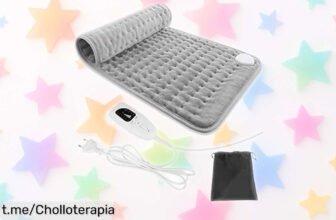 Almohadilla térmica eléctrica InnovaGoods: Calorcito reconfortante a precio de ganga, ¡dale un respiro a tu cuerpo y disfruta del confort ahora mismo!