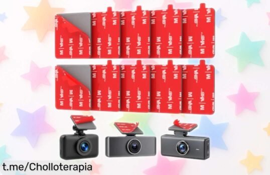 Almohadillas adhesivas de doble cara KLIKRO, ultra fuertes y perfectas para tus gadgets; ¡aprovecha este chollazo total antes que se acaben!