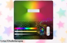 Aplique de pared LED inteligente Lightess: precio loco y 16 millones de colores para transformar tu espacio en un ambiente mágico que amarás. ¡Cómpralo ahora antes de que se agote!