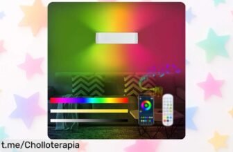 Aplique de pared LED inteligente Lightess: precio loco y 16 millones de colores para transformar tu espacio en un ambiente mágico que amarás. ¡Cómpralo ahora antes de que se agote!