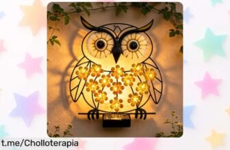 Aplique solar LED para jardín con diseño de animal, caída de precio increíble que embellecerá tus noches sin cables ni enchufes; ¡hazlo tuyo antes de que se agoten!