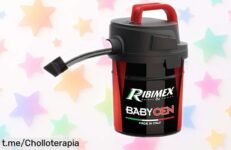 Asombroso aspirador de cenizas Ribimex Babycent PRCEN018: limpieza simplificada con potencia brutal y chollazo de 4L para que disfrutes tus barbacoas sin preocupaciones.