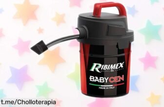 Asombroso aspirador de cenizas Ribimex Babycent PRCEN018: limpieza simplificada con potencia brutal y chollazo de 4L para que disfrutes tus barbacoas sin preocupaciones.