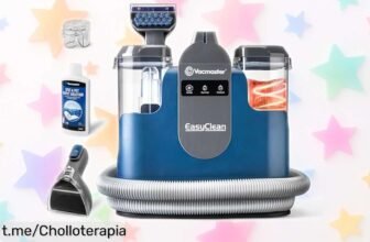 Aspiradora limpiadora de alfombras Vacmaster SCC1201H a precio de ganga: ¡tus sofás y moquetas brillarán como nuevos en un abrir y cerrar de ojos!