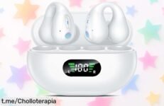 Auriculares Bluetooth Timits 5.3 con 40 horas de batería y cancelación de ruido, ¡rebajados ahora! ¡No dejes pasar este chollazo para disfrutar cada momento sin límites!