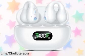 Auriculares Bluetooth Timits 5.3 con 40 horas de batería y cancelación de ruido, ¡rebajados ahora! ¡No dejes pasar este chollazo para disfrutar cada momento sin límites!
